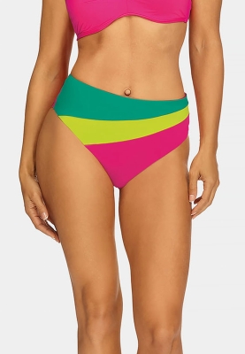 Wysokie figi kąpielowe - neonowe kolory FD164A-828-1