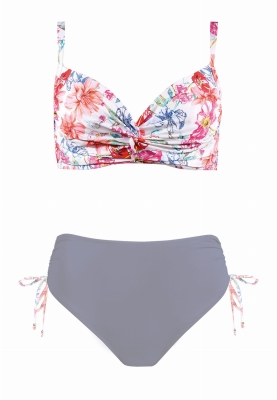 Miękka góra od stroju kąpielowego kwiaty FG90-831-ph