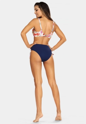 Miękka góra od stroju kąpielowego kwiaty FG90-831-tył