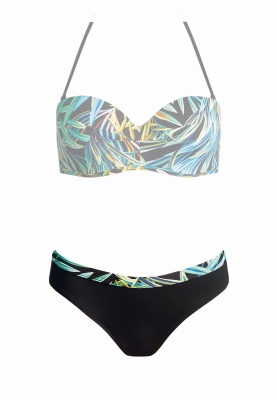 Klasyczne figi kąpielowe z pasem w liście FD20-834-ph