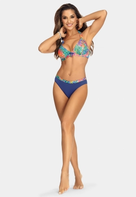 Klasyczne figi kąpielowe - pas multikolor FD20-826-przód