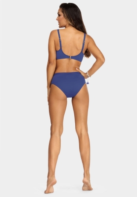 Kobaltowe figi kąpielowe - wyższy stan FD04E-827A-tył