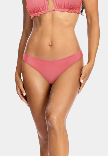 Figi kąpielowe brazyliany | tanga różowe FLD14-851-1