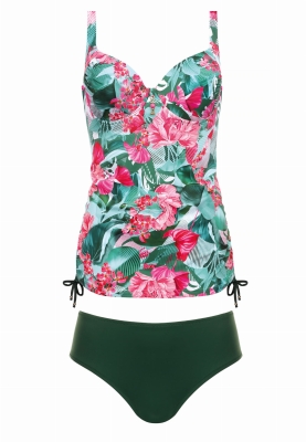 Damskie tankini w kwiaty