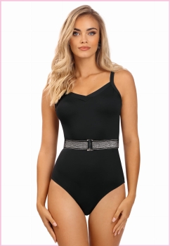 Strój kąpielowy czarny Bond Girl Diamond Silver
