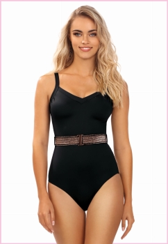 Strój kąpielowy czarny Bond Girl Diamond Gold