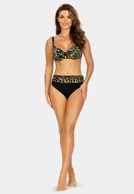 biustonosz kąpielowy piankowy wzór safari