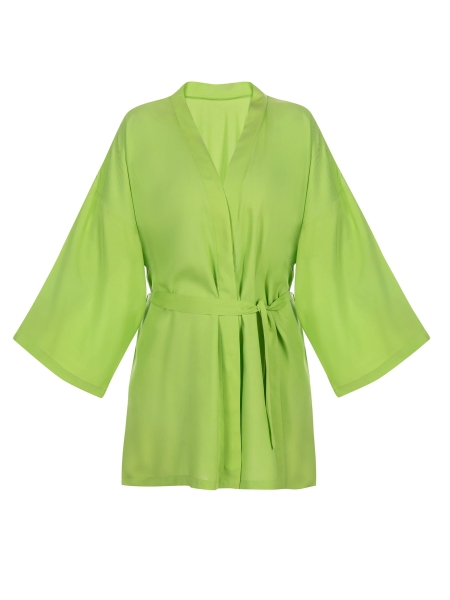 Odzież plażowa kimono zielone