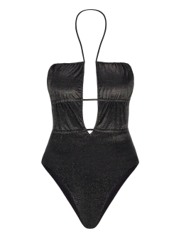 Czarne Monokini damskie - różne sposoby wiązania