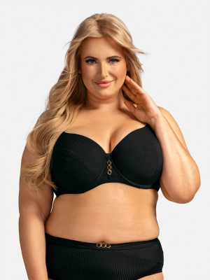 biustonosz-kapielowy-czarny-prazkowany-fg04-807-plus-size-przod