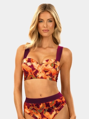 bordowa-bardotka-kapielowa-bikini-push-up-polgorset-FG227A-909-przod