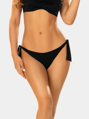 czarne-figi-kapielowe-damskie-wiazane-po-bokach-dol-bikini-black-FD17F-509S-1-przod