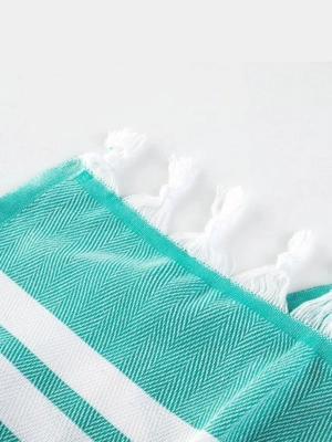 duzy-zielony-recznik-plazowy-w-stylu-boho-RK-761-ph6