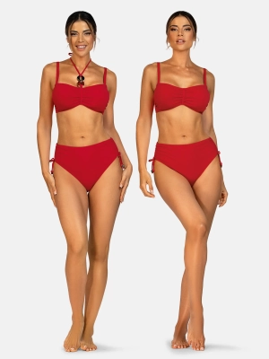 czerwona-gora-bikini-na-duzy-biust-miekki-biustonosz-kapielowy-fg189-set