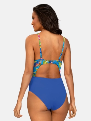 niebieski-stroj-kapielowy-jednoczesciowy-damski-modelujacy-w-kwiaty-F28-920