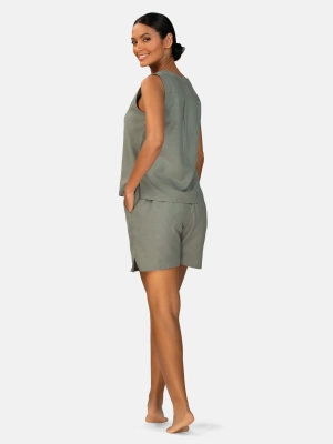 szorty-na-lato-khaki-luzny-kroj-z-kieszeniami-tyl