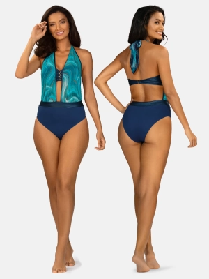 bikini-bardotka-wyszczuplajaca-granat-shine-stylizacja-zestaw-fg227-839s