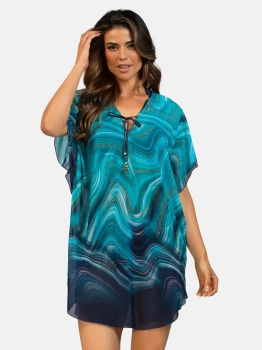 Letnia sukienka Tunika damska oversize F122A/928H