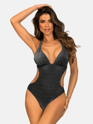 czarne-monokini-blyszczace-lurex-push-up-wyciecia-talia-przod