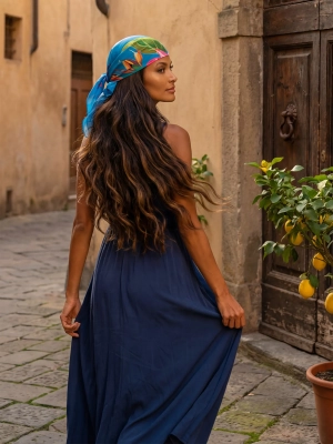 blekitna-chusta-na-glowe-w-tropikalne-kwiaty-ch01-920-widok-z-tylu