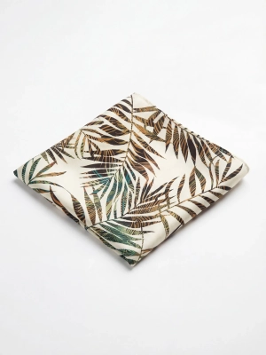 apaszka-tropikalna-chusta-palmowe-liscie-zlozona