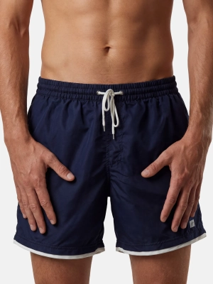 szorty-kapielowe-meskie-granatowe-fm02-839-zblizenie-pas-sznurek-lamowka