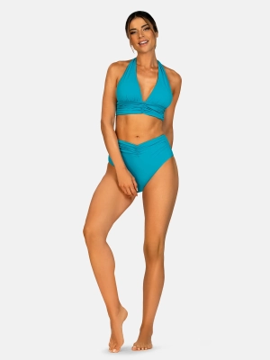 turkusowe-figi-modelujace-talie-wysoki-stan-modelka-przod