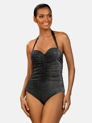 czarny-kostium-jednoczesciowy-bardotka-push-up-lurex-modelujacy-przod