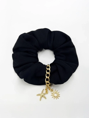 czarna-scrunchie-prazek-packshot-gumka-do-wlosow