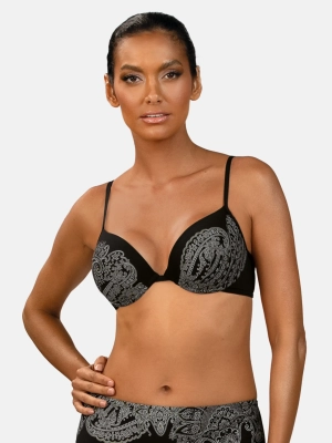 czarny-biustonosz-kapielowy-push-up-boho-kwiatowy-wzor-przod