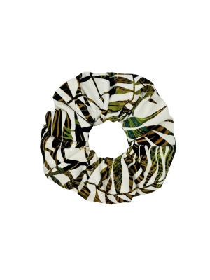 gumka-do-wlosow-scrunchie-frotka-liscie-tropikalne-packshot