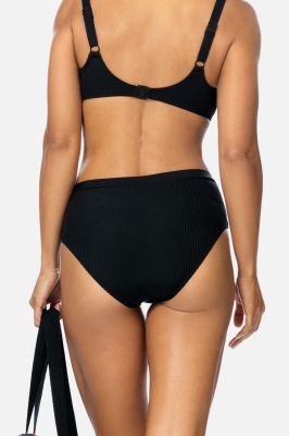 Góra kostiumu plażowego plus size czarna FG91E-807-tył