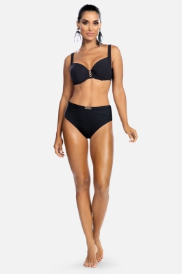 Góra kostiumu plażowego plus size czarna FG91E-807-m1