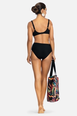 Góra kostiumu plażowego plus size czarna FG91E-807-m2