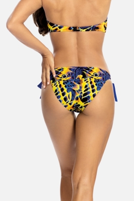 Figi kąpielowe egzotyczny wzór - niskie FD72B-803-tył