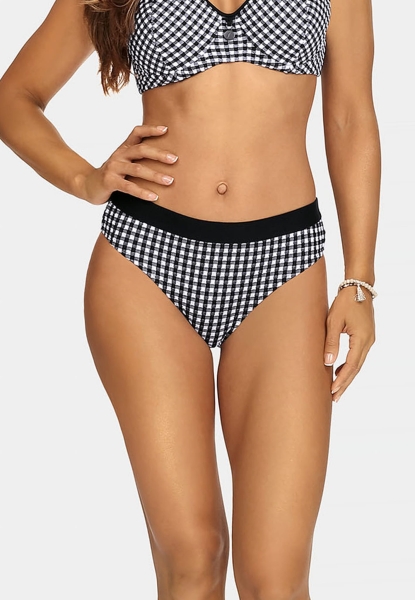 Klasyczne figi plażowe materiał 3D kratka FD20-824-1