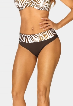 Wysokie figi kąpielowe z wywijanym pasem FD13/820