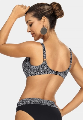 Biustonosz kąpielowy duży biust Geometric FG91-823-2